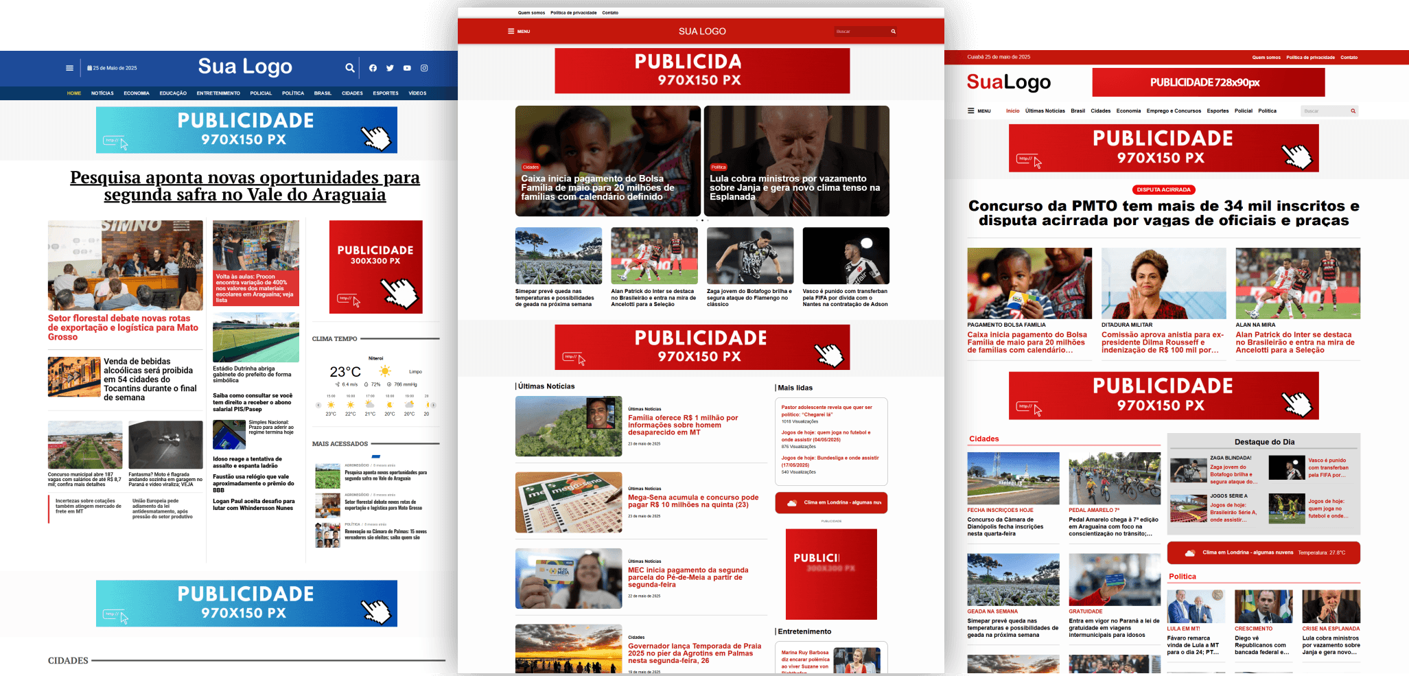 Blog de Notícias Dinâmico